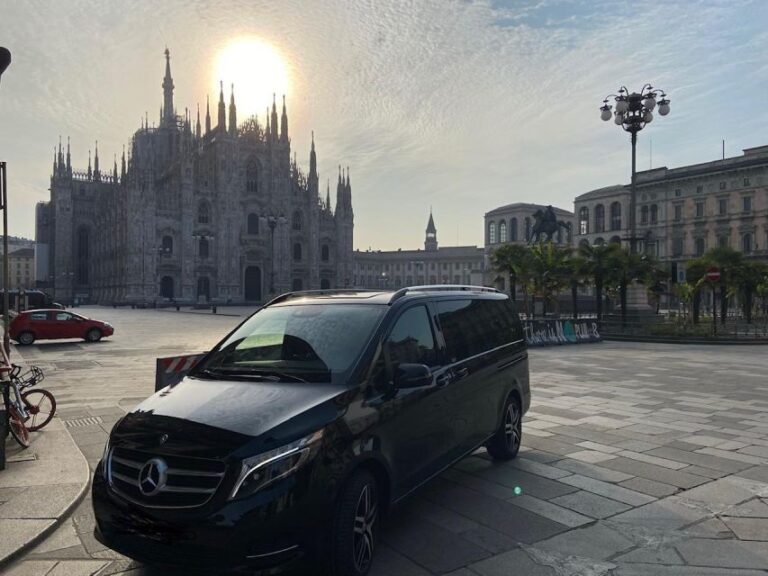 Florence: Private Transfer To/from Malpensa Airport Transfer Details