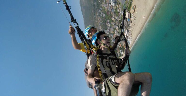 From Alanya: Tandem Paragliding Experience Overview Of Alanya Tandem Paragliding