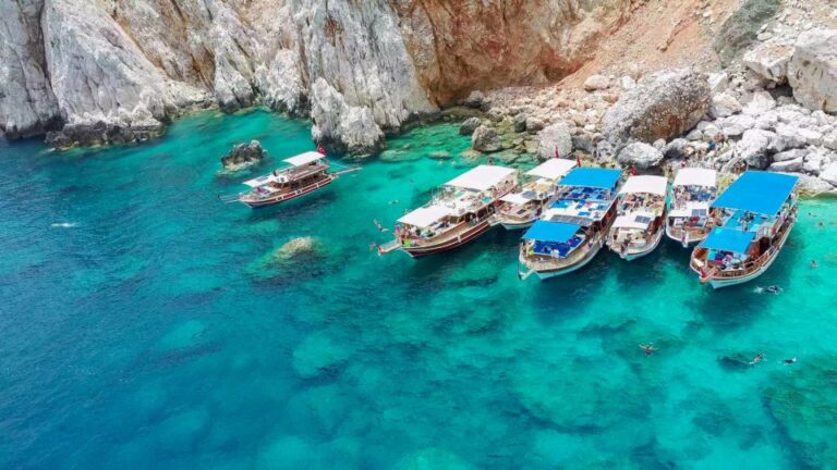 From Antalya Or Kemer: Suluada Island Boat Trip With Lunch Explore Suluada Islands Crystal Waters