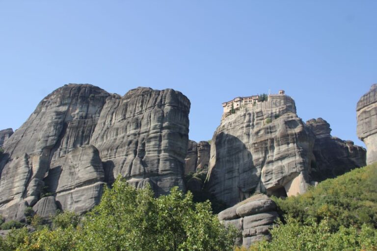 From Athens : Full Day Meteora Hike Tour & Monastery Visit