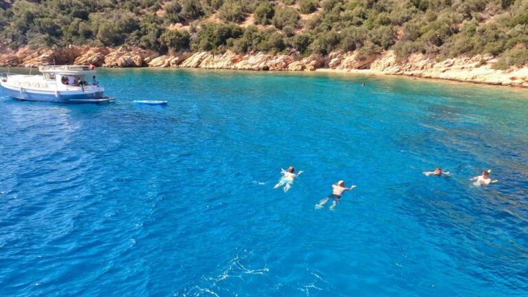 From Bodrum: Orak Island Boat Trip With Swim Stops And Lunch Tour Overview