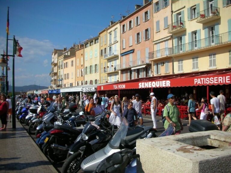 From Cannes: Saint Tropez Private Full Day Tour By Van Exclusive Private Tour