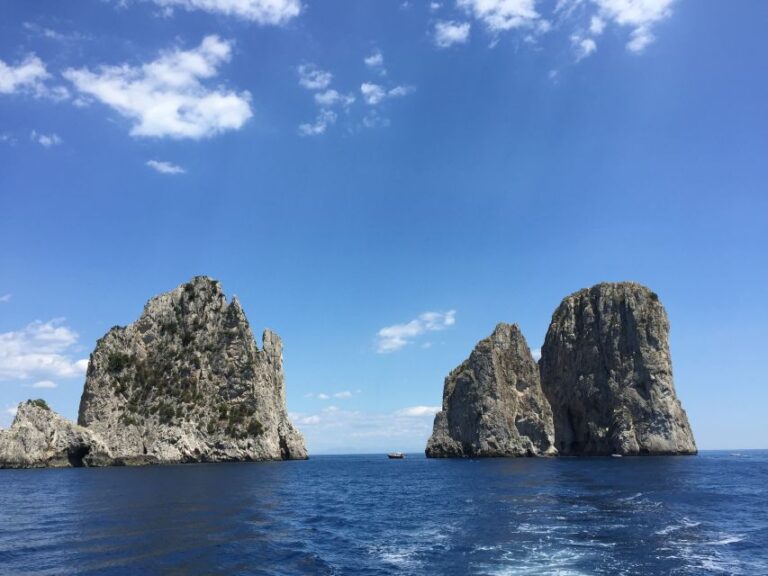 From Capri: Capri And Positano Full Day Private Boat Trip Overview Of The Tour