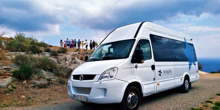 From Chania: Private Hire Minibus/minivan & Driver 10 Hours Tour Overview And Pricing