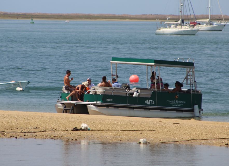 From Faro: 2-Island, 2-Stop Ria Formosa Catamaran Tour - Tour Overview