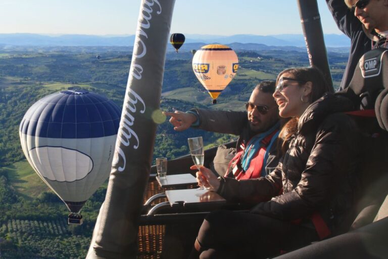 From Florence: Luxury Hot Air Balloon Ride Activity Details