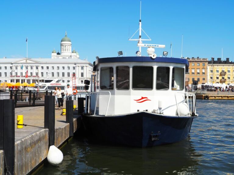 From Helsinki: Round Trip Ferry Ticket To Suomenlinna About Suomenlinna