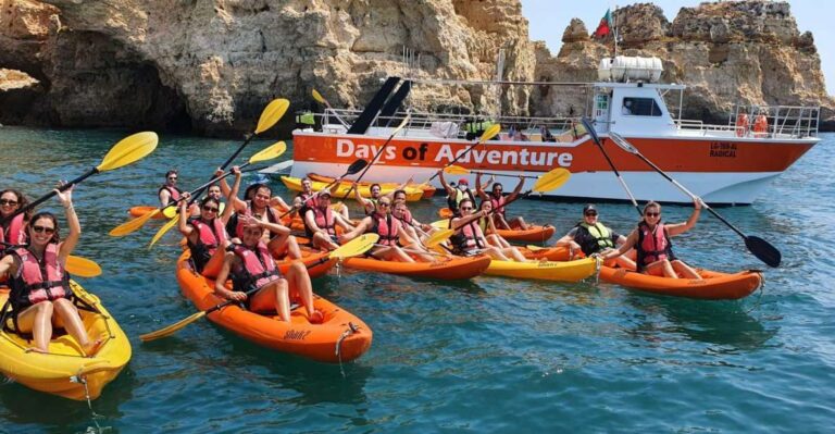 From Lagos Marina: Ponta Da Piedade Kayak Tour Tour Overview