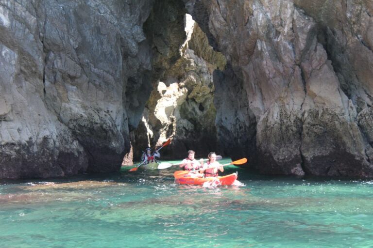 From Lisbon: Arrábida Natural Park Kayaking And Jeep Tour Doca Alcântara Departure