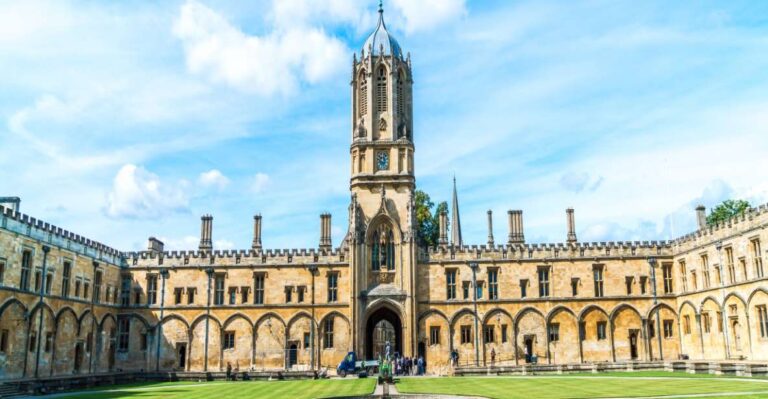 From London: Oxford Highlights Private Half Day Guided Tour Tour Options And Highlights