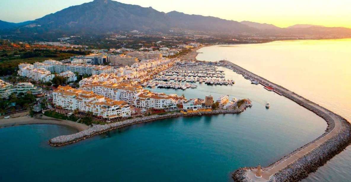 From Malaga: Private Guided Tour of Marbella, Mijas, Banus - Tour Overview