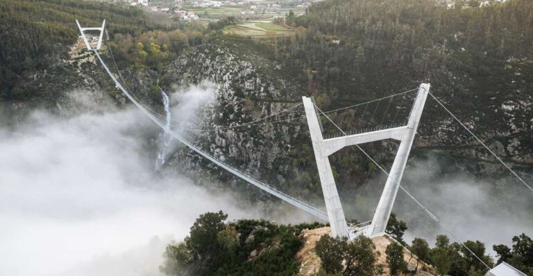 From Porto: Arouca Bridge Guided Day Trip Overview Of The Day Trip