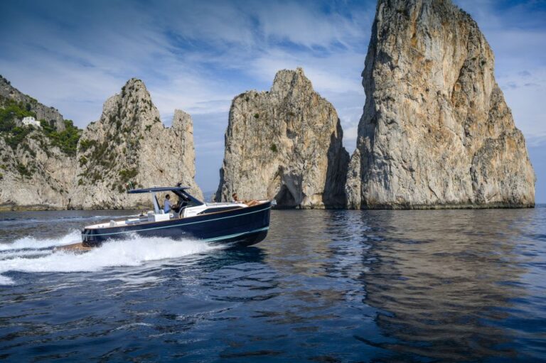 From Positano: Private Tour To Capri On A Gozzo Boat Tour Overview