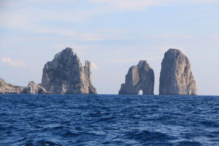 From Rome: Capri Island Private Tour By Lamborghini Vibrant Piazzetta Square