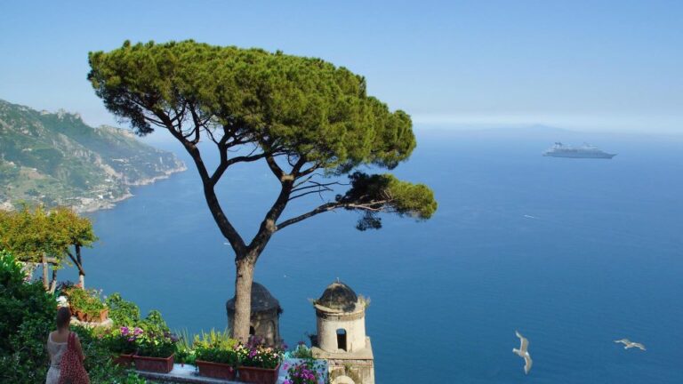 From Rome: Transfer to Ravello Including Pompeii Ruins Visit