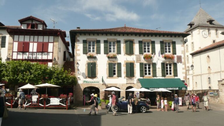 From San Sebastian: French Basque Countryside Private Tour Exploring St. Jean Pied De Port