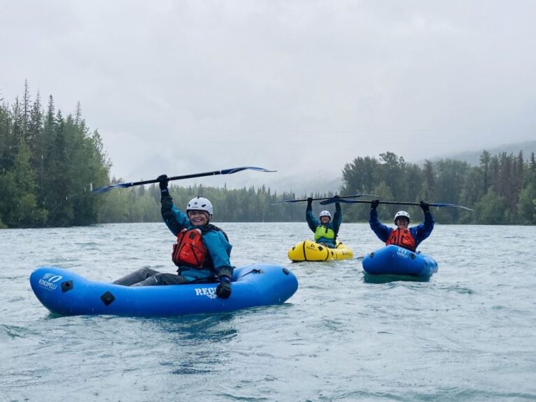 From Seward: Kenai River Guided Packrafting Trip With Gear Activity Overview