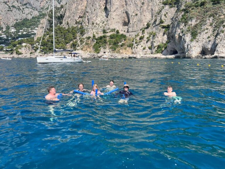 From Sorrento: Capri Boat Tour With Blue Grotto Visit Tour Description