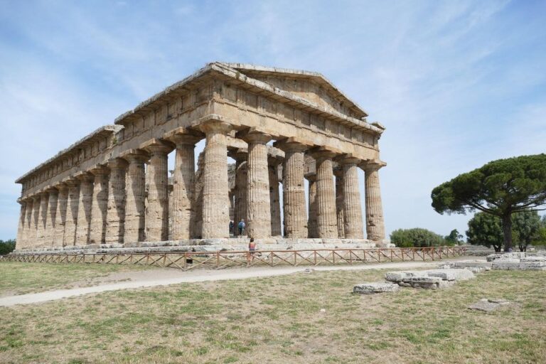 From Sorrento: Paestum Temples And Buffalo Mozzarella Farm Departing From Sorrento