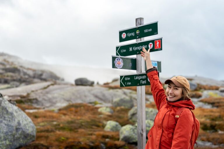 From Stavanger – Hike to Kjeragbolten With Norwegian Guide