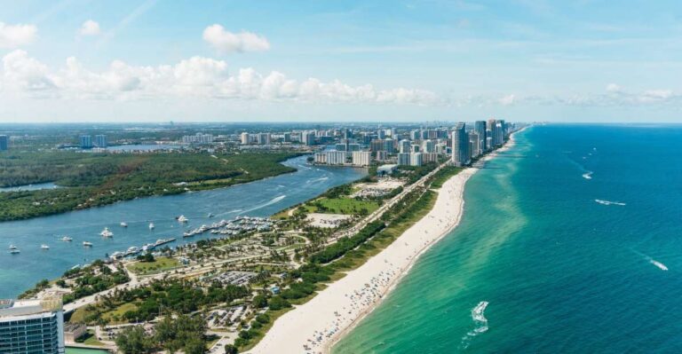 Ft. Lauderdale: Private Helicopter Tour To Miami Beach Departure From Fort Lauderdale