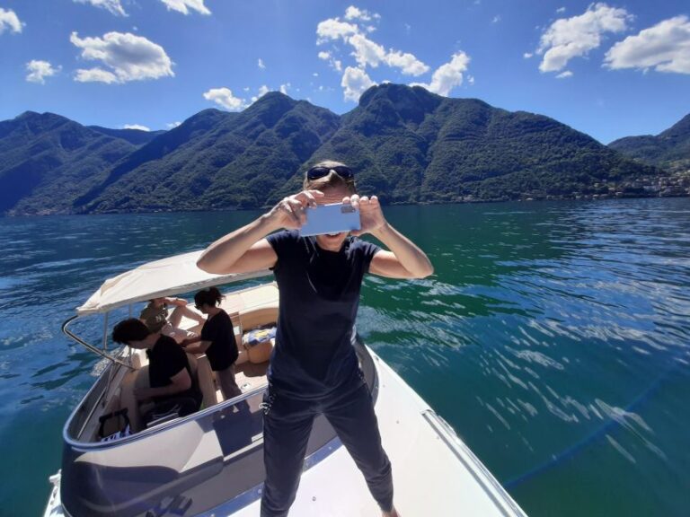 Full Day Grand Tour, On A Speedboat At Lake Como Tour Overview