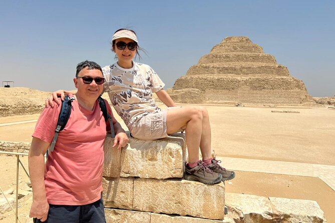 Full Day Tour Giza Pyramids, Sphinx, Memphis, And Saqqara Included In The Tour