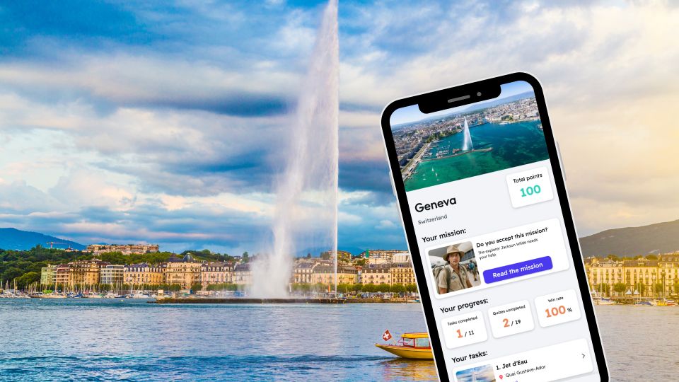 Geneva: City Exploration Game and Tour on Your Phone - Booking Details