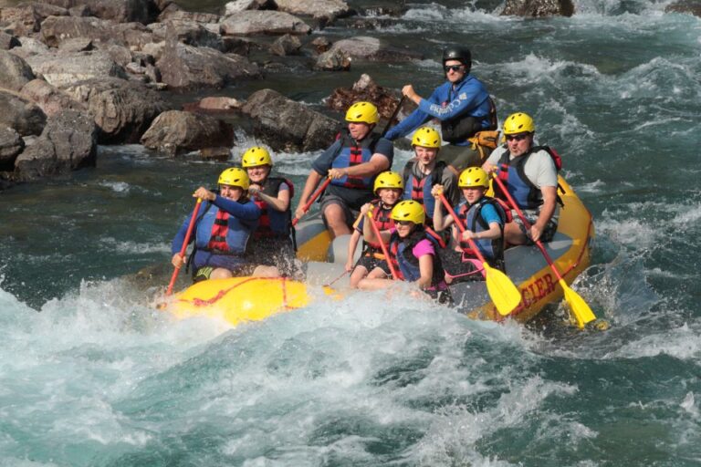 Glacier National Park: Full Day Whitewater Rafting Trip Safety Briefing And Transfer