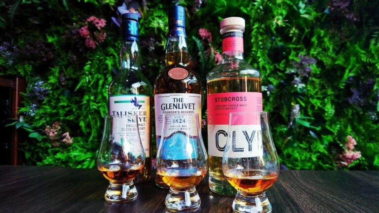 Glasgow: Whisky Flight And Scottish Cheeseboard Location And Venue