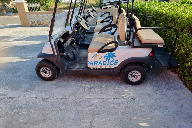 Golf Cart Rental In Grand Turk (4 Seater) Overview Of The Golf Cart Rental