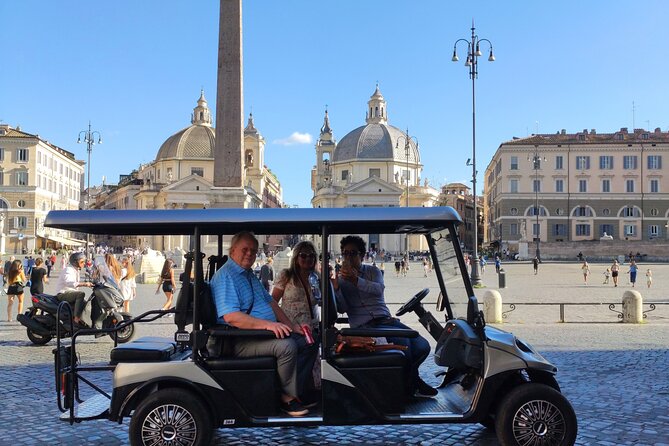 Golf Cart Tour Private Experience of Romes City Center - Highlights of the Experience