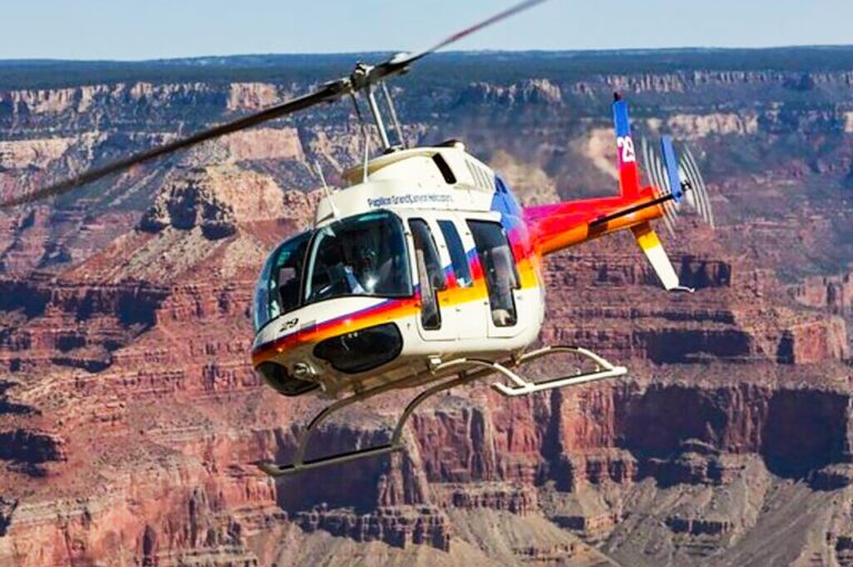 Grand Canyon Village: Helicopter Tour & Hummer Tour Options Helicopter Tour Details