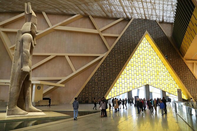 Grand Egyptian Museum Private Tour With Giza Pyramids GEM Museum