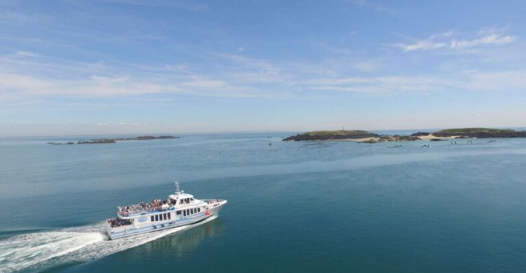 Granville: Boat Trip In The Bay Of Mont St Michel Explore The Magnificent Coastline