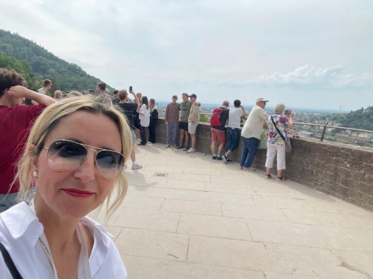 Heidelberg: Guided Walking Tour With A Local Guide Exploring Heidelberg Castle Ruins