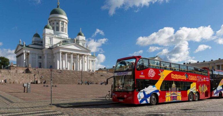 Helsinki: City Sightseeing Hop On Hop Off Bus Tour Tour Overview