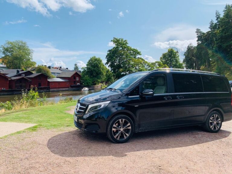 Helsinki: Helsinki & Porvoo Private City Tour By Luxury Car Tour Overview