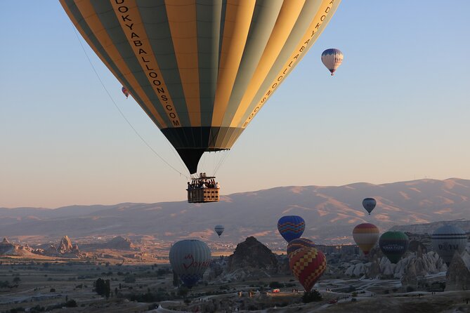 Hot Air Balloon Flight in Cappadocia With Champagne