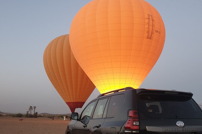 Hot Air Ballooning With Camel Ride and Paragliding