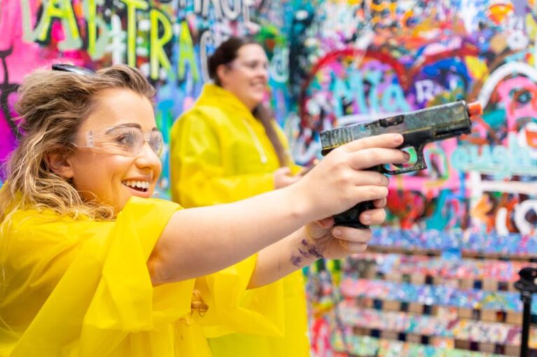 Houston: Paint Shooting And Spinning Experience For Adults Activity Overview