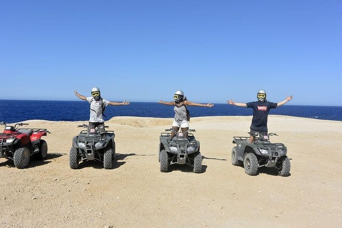 Hurghada: Sea And Mountains Atv Quad Bike Tour Rugged All Terrain Vehicle Adventure