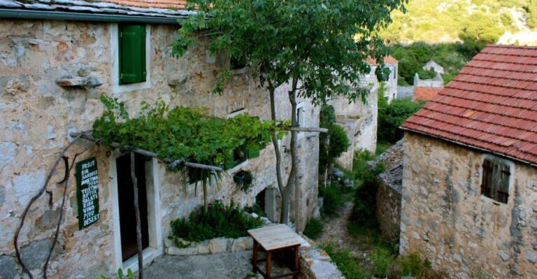 Hvar Abandoned Village Tour With Local Dinner Tour Overview