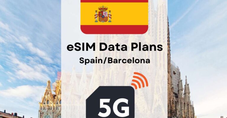 Ibiza: Example Internet Data Plan Spain High Speed 4g/5g Overview Of Ibiza Esim Plan