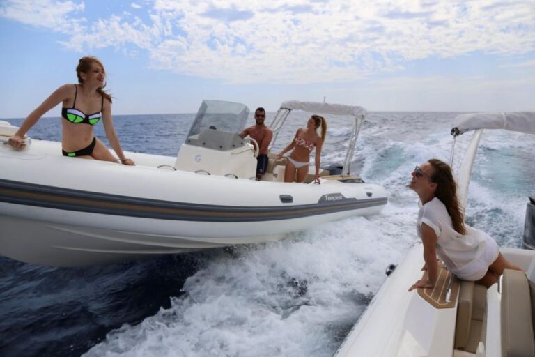 Ibiza: Speed Boat Excursion To Atlantis & Es Vedra +snorkel Overview Of The Excursion