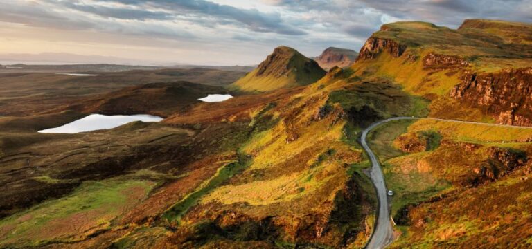 Isle Of Skye Driving Tour From Portree With An App Loch Fada Lake