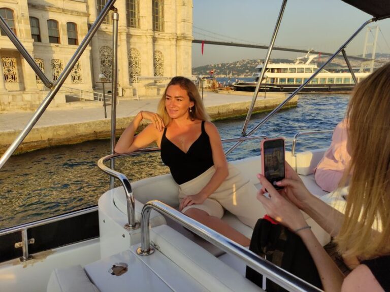 Istanbul: Bosphorus Sunset Cruise With Snacks And Drinks Exploring The Bosphorus Strait