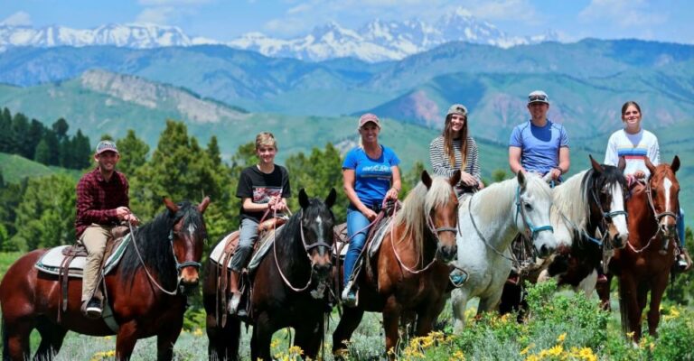 Jackson Hole: Teton View Guided Horseback Ride With Lunch Overview Of The Experience