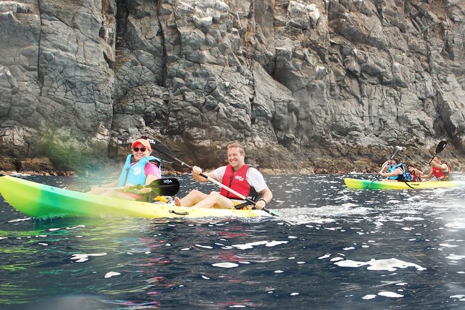 Kayak Route Along the Volcanic Coast in Tenerife South With Snorkeling