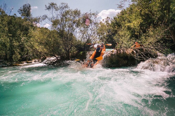 Kayaking On The Mrenica River Scenic Riverside Landscapes